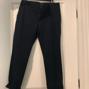 Brand new navy Banana Republic girlfriend chinos